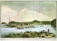 A north view of Fort Frederick, Moncton