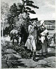 Arrivée des Loyalistes
