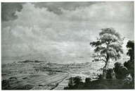 A view of the city of Montreal in Canada taken from the top of the Mountain 