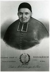 Philippe Jean Louis Desjardins, vicaire général, archidiacre de Paris.
