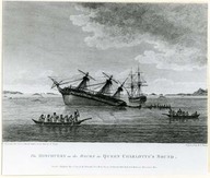 The discovery on the rocks in Queen Charlotte’s sound.