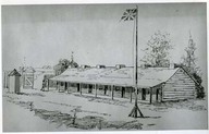 The Queen’s Rangers’ lodge room at the Fort at York (Toronto)