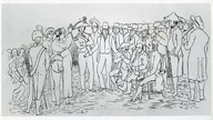 Talk with the Indians at Buffalo Creek