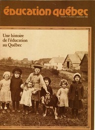 Une histoire de l’éducation au Québec