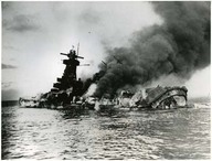 Graf Spee fourteen hours after leaving Montevideo Harbour, four miles off coast