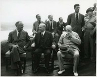 Roosevelt, Churchil et King
