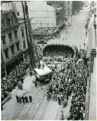 Rapid transit subway ceremonies, Toronto.