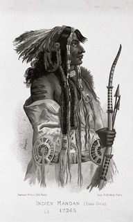 Indien Mandan (États-Unis)