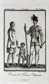 Homme et femme Ottawas