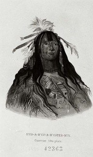 H’CO-A-H’CO-A-H’COTES-MIN.
Guerrier tête-plate
