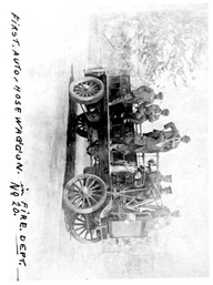 First auto-hose waggon in fire dept. n*20.