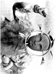 Ceremonial mask, Nunivak.
In Curtis, E,S, The North American Indian..., (Norwood, Mass., 1930) Vol. XX opp. p. 80