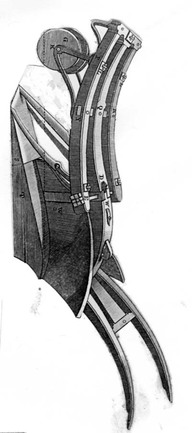 Charrue - Gentleman magazine. Janvier 1767