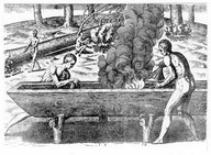 Manière de creuser (faire) un canot
Constructions navales/canot