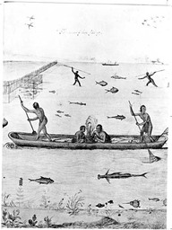 Indians fishing