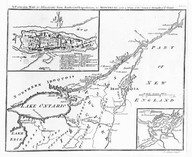 A particular map, to illustrate Gen. Amherst's Expedition, to Montréal; with a plan of the Town & draught of Island