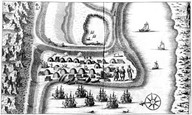 Vue de l'île de Kilduyn.
1715