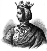 Isabelle d'Espagne.   B.M. 
1490