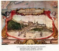 carte de l'Amérique septentrionale  
Québec
Comme il se voit du cote de l'Est 