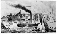 bateau à vapeur de Fulton, in Histoire du Travail, 3 :168f. p. 11