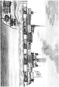 A Perspective View of the Town and Fortification of Montréal, in Canada