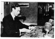 Ottawa. Visite royale.
Le Roi George VI adresse la parole à la nation canadienne. 