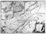 A new map of the province of Quebec, according to The Royal proclamation, of the 7th October 1765 from the French surveys connected with those made after the War 
