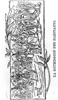 La soumission des habitants 