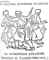 La patrouille attaquée